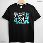 Peace Out 4th Grade Last Day Of School Fourth Grade Graduation Youth Kids T-Shirt