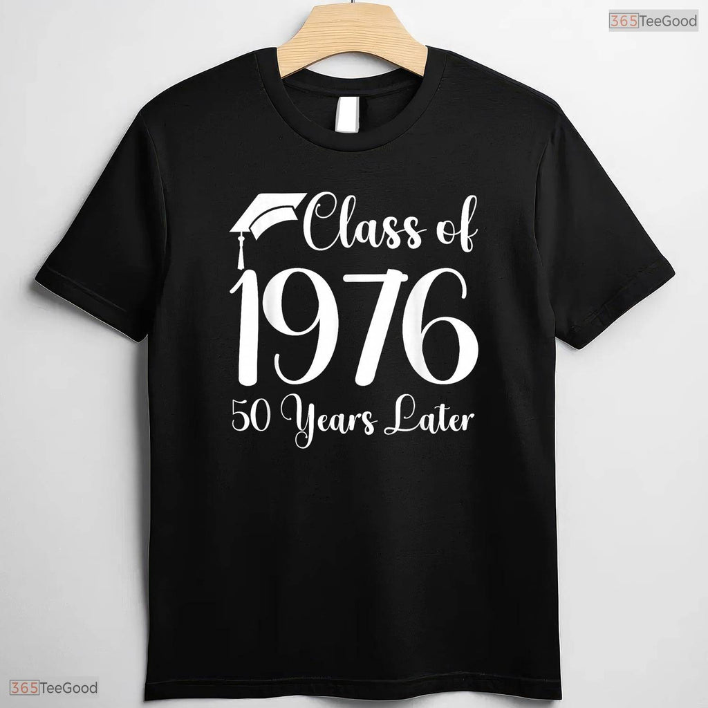 Class Reunion 1976 50 Years Later Alumni Classmates Vintage High School T-Shirt