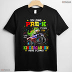 Cute Dinosaur Pre K Preschool Graduation Boys Last Day Of School Moving Up T-Shirt