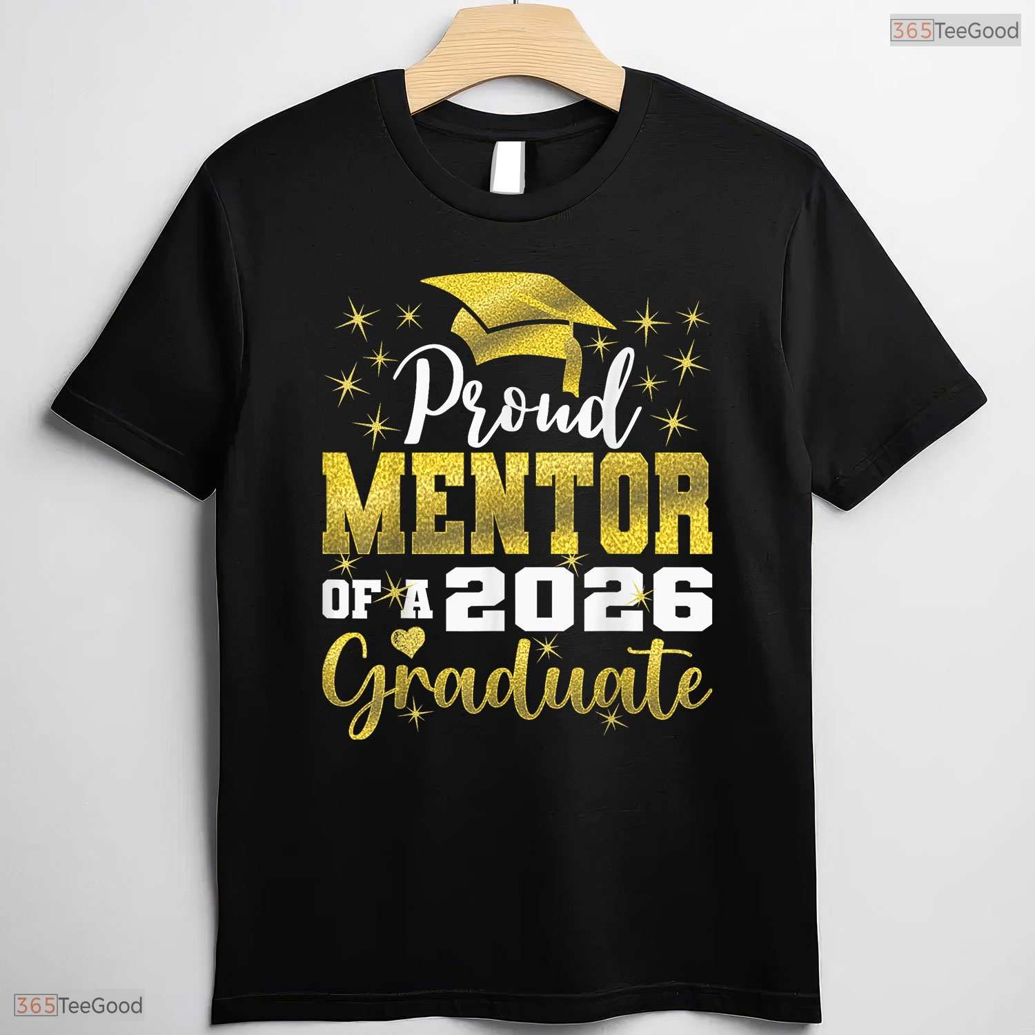 Super Proud Mentor Of A 2026 Graduate High School Senior Ceremony Graduation Shirt