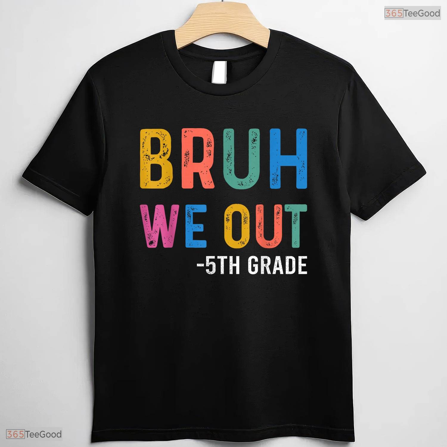 Bruh We Out 5th Graders Fifth Grade Graduation Class Of 2026 Middle School T-Shirt