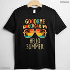 Awesome Goodbye Kindergarten Hello Summer Last Day Of School Graduation Boy T-Shirt