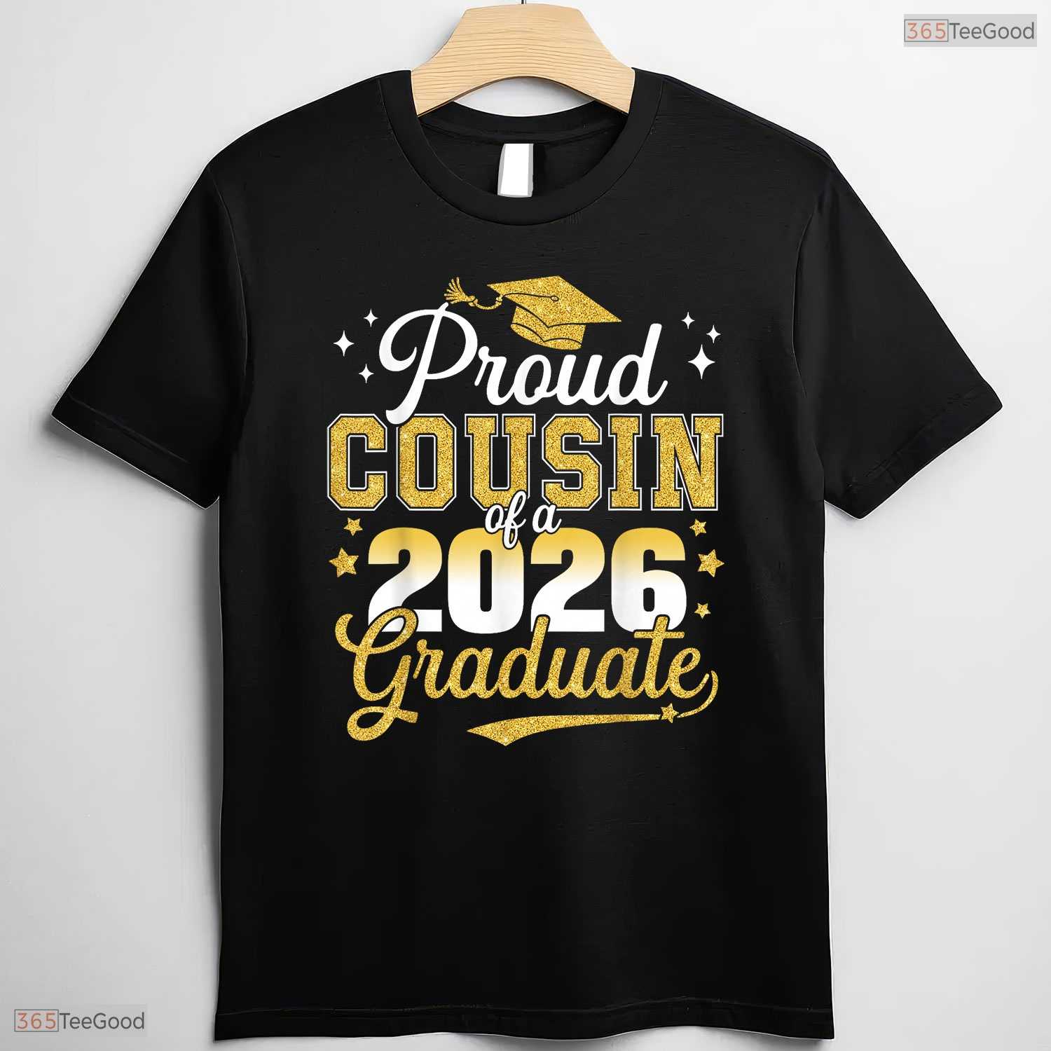 Proud Cousin Of A Class Of 2026 Graduate University Commencement Party T-Shirt
