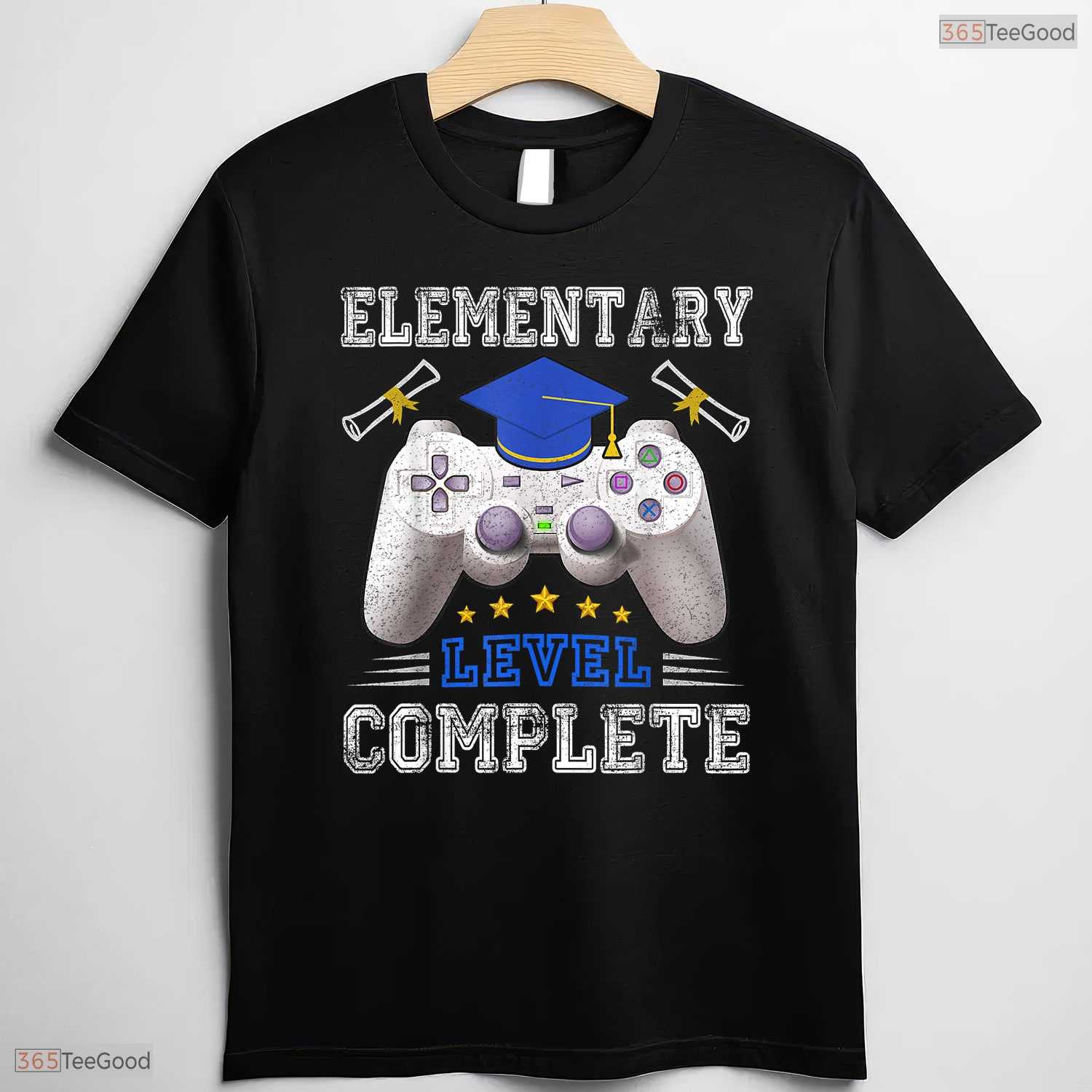 Elementary Level Complete Class Of 2026 Graduation Moving Up Youth T-Shirt
