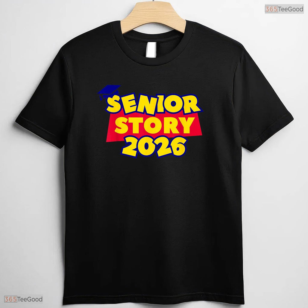 Groovy Senior 2026 Class Of 2026 Graduate High School Vintage Celebration Shirt