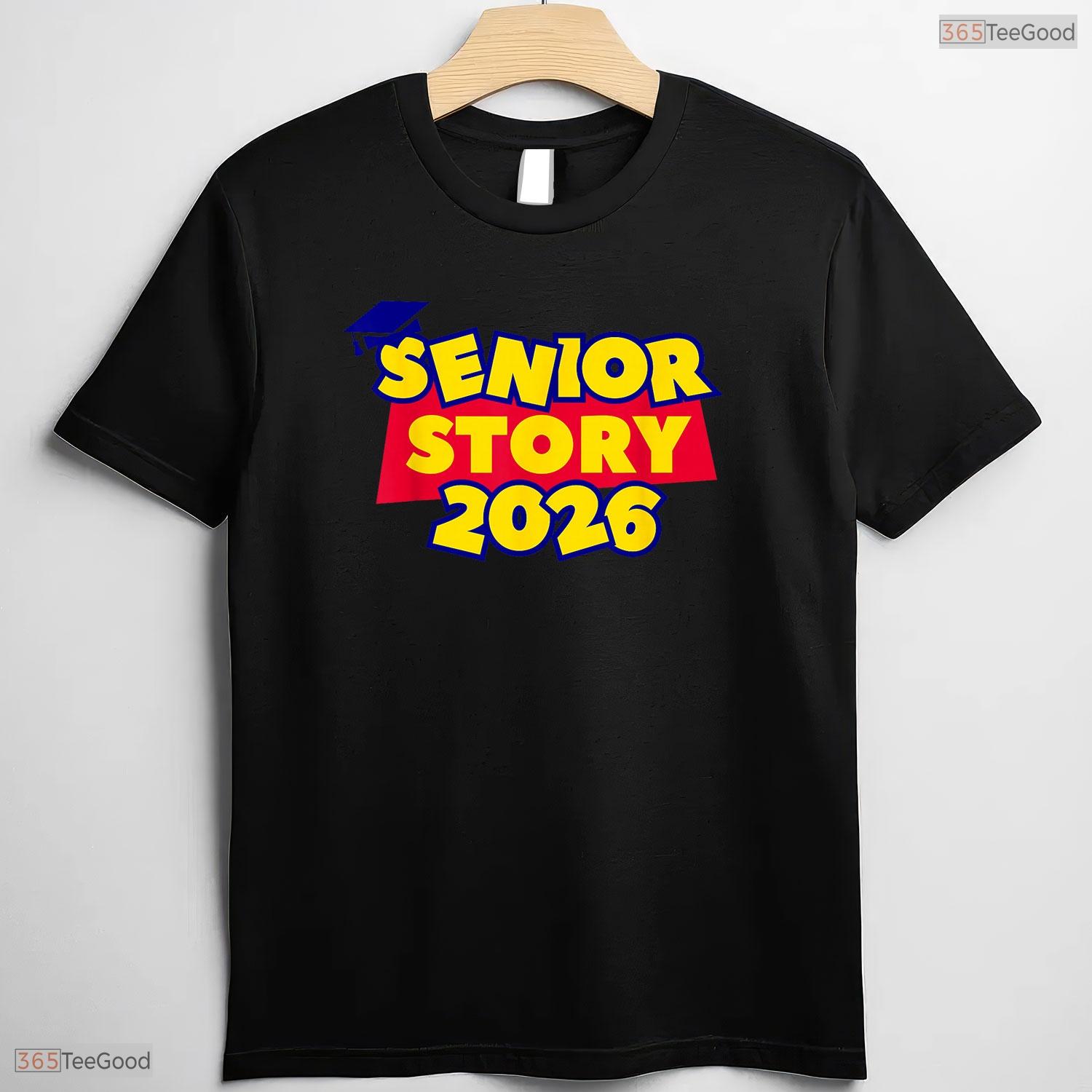 Groovy Senior 2026 Class Of 2026 Graduate High School Vintage Celebration Shirt