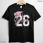 Minimalist Coquette Bow Class Of 2026 Senior Year Graduation Celebration T-Shirt