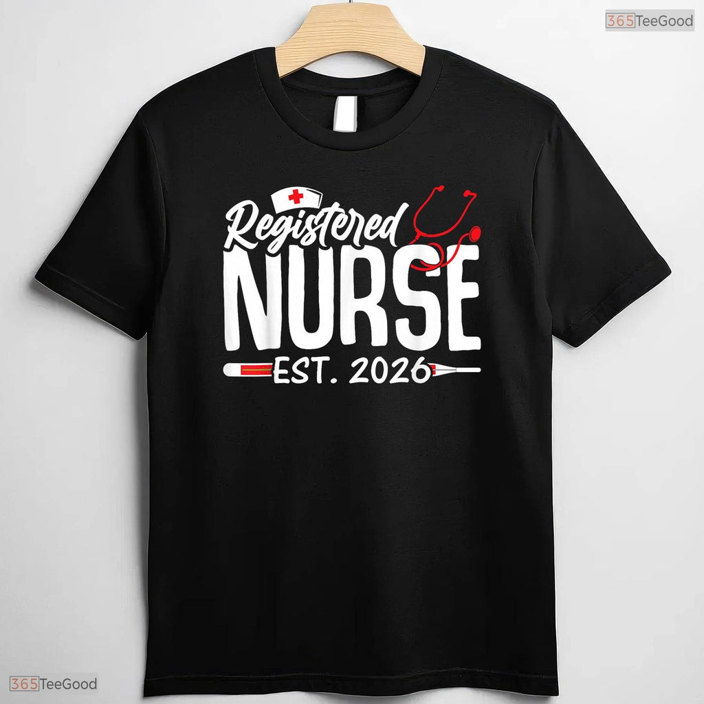Graduate Registered Nurse Est 2026 Nursing School Medical Degree RN T-Shirt