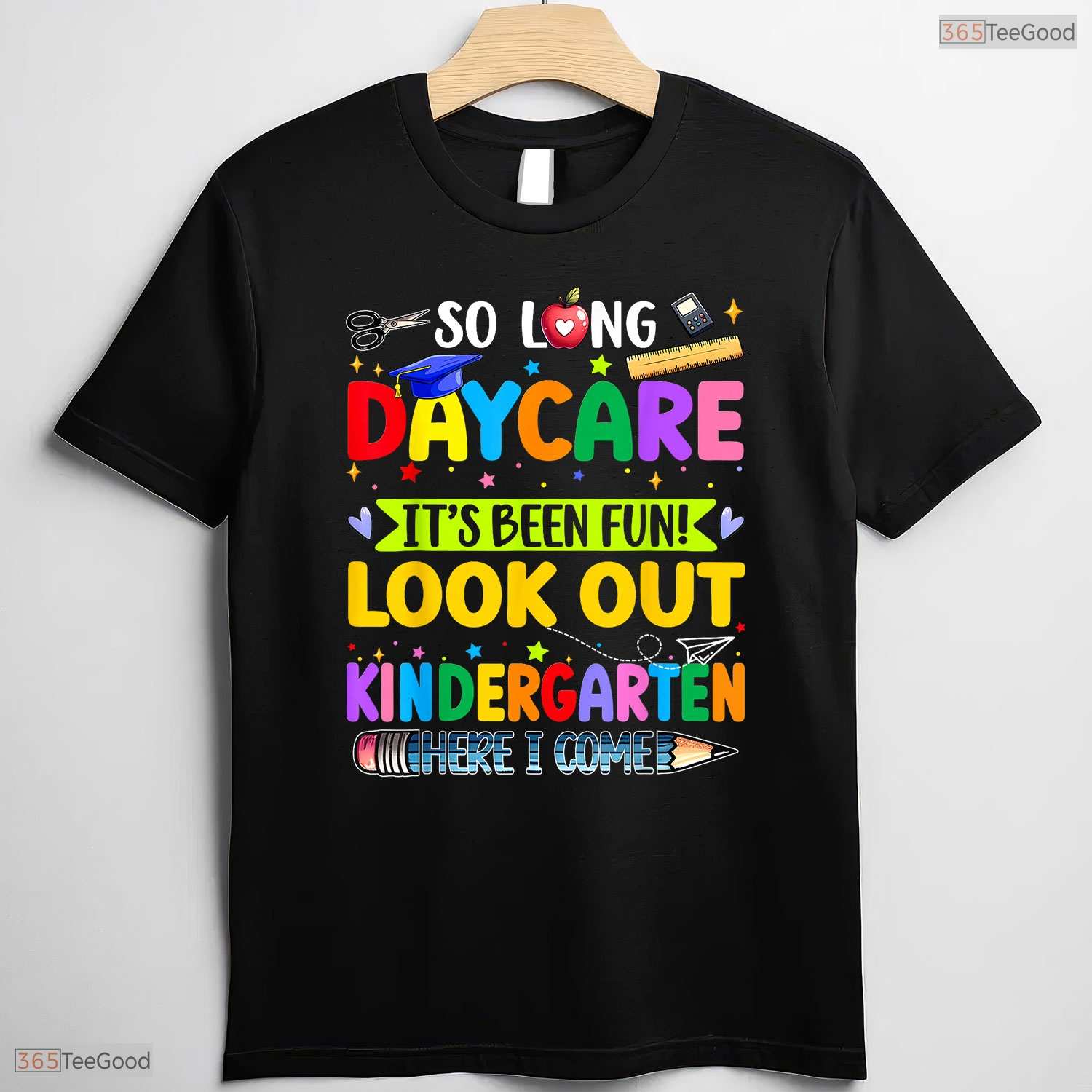 So Long Daycare Kindergarten Here I Come Cute Early Childhood Graduation Shirt