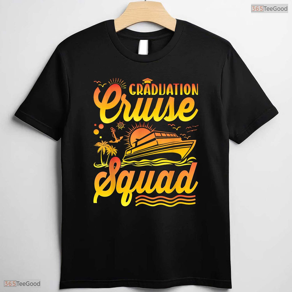 Matching Graduation Cruise Squad Vacation Cruising Graduate Summer Getaway T-Shirt