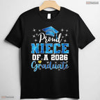 Super Proud Niece Of A 2026 Graduate High School Senior Family Party T-Shirt