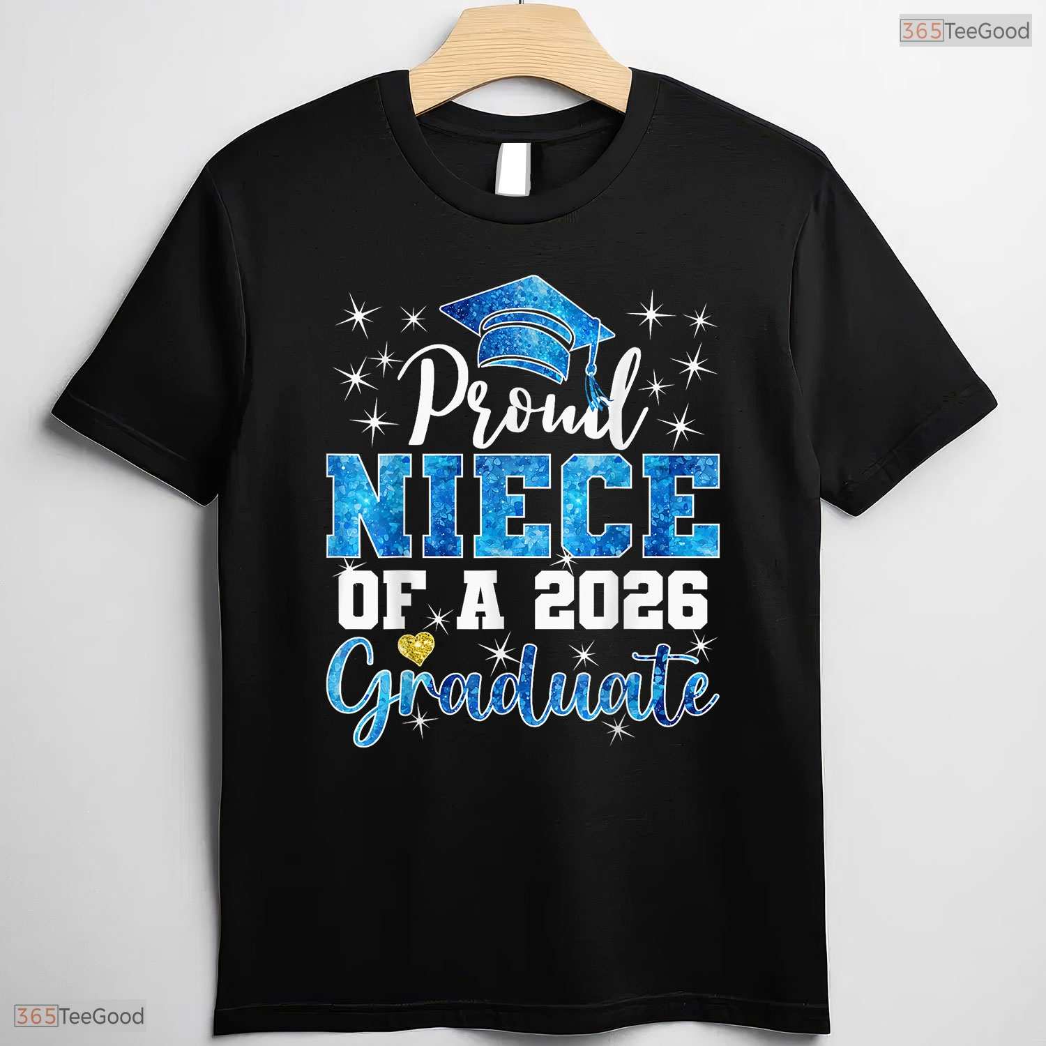 Super Proud Niece Of A 2026 Graduate High School Senior Family Party T-Shirt