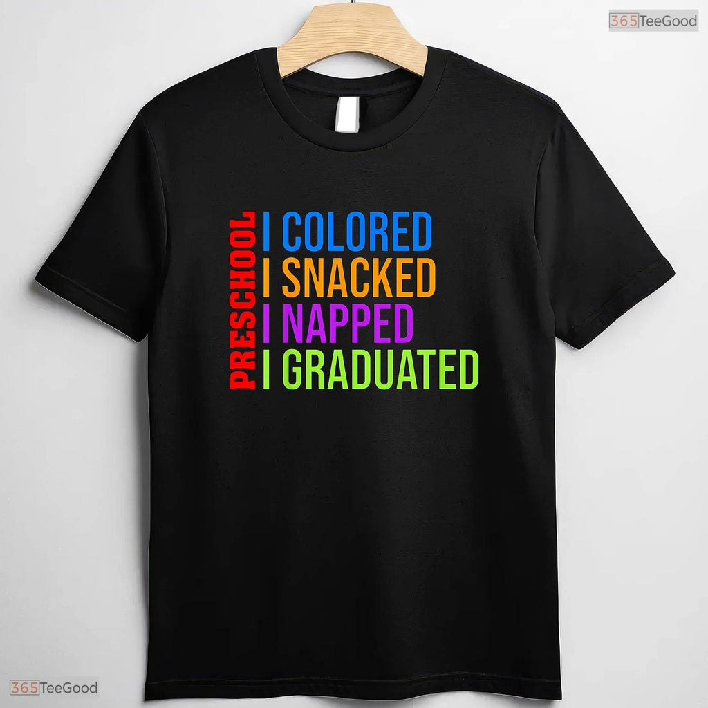 Cute Preschool Graduation 2026 Moving Up Ceremony Apparel For Boys Girls T-Shirt