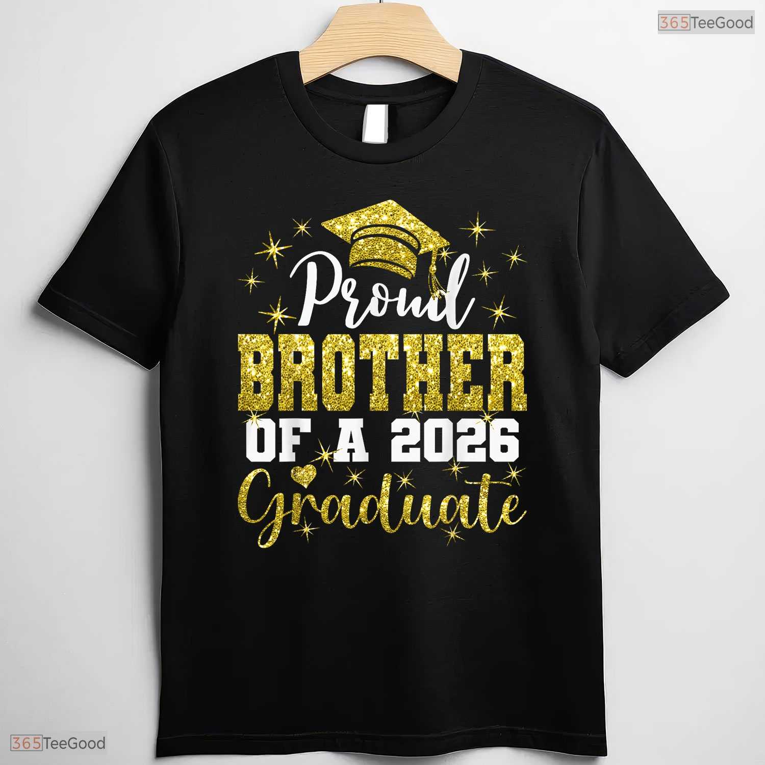 Super Proud Brother Of A 2026 Graduate High School Senior Commemoration Shirt