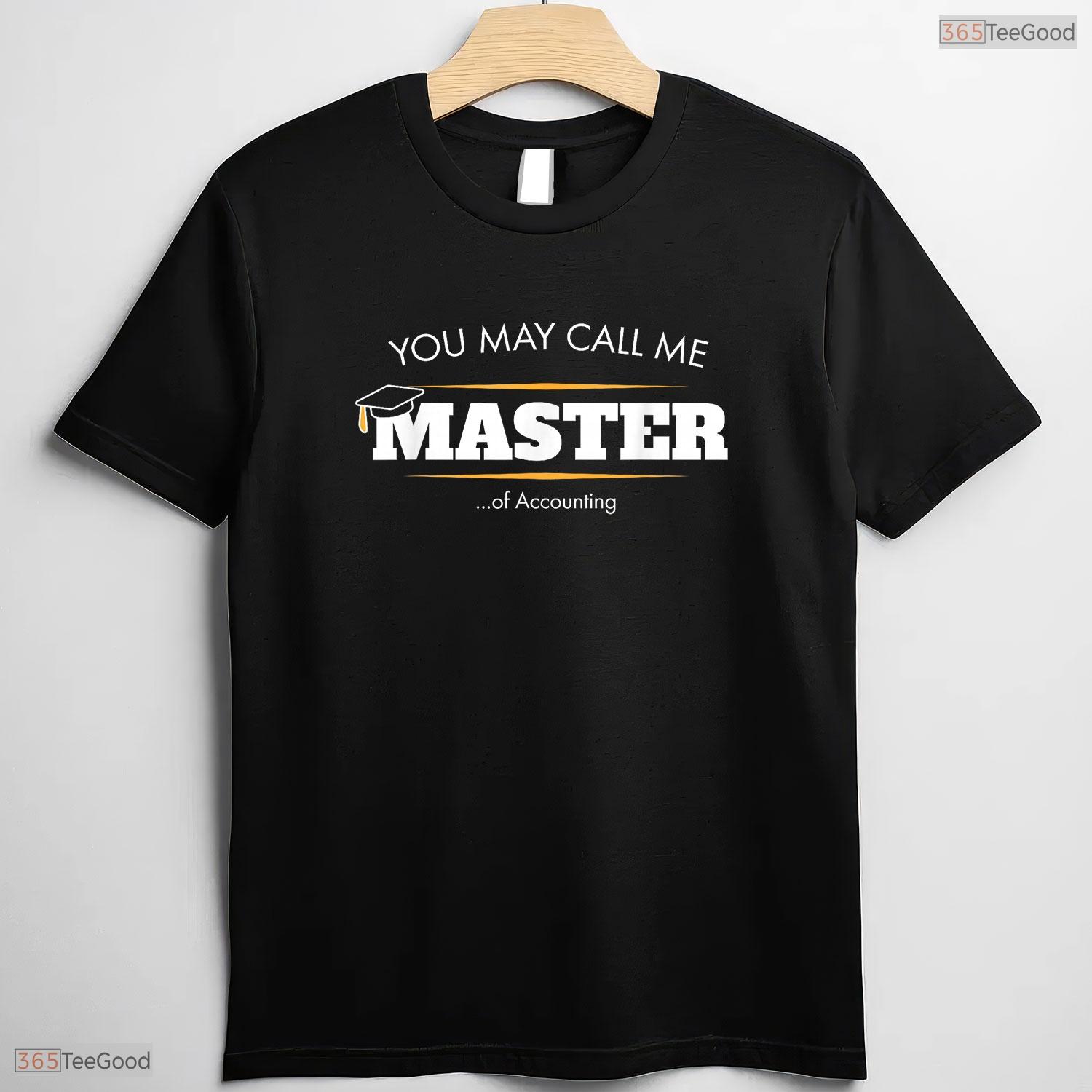 Master Of Accounting Class Of 2026 Funny College Degree Graduation Gift T-Shirt