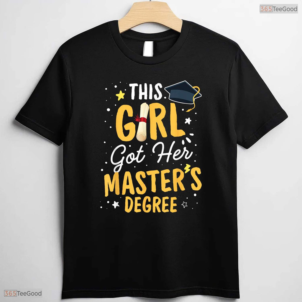 This Girl Got Her Masters Degree Mastered It 2026 University Graduate Shirt