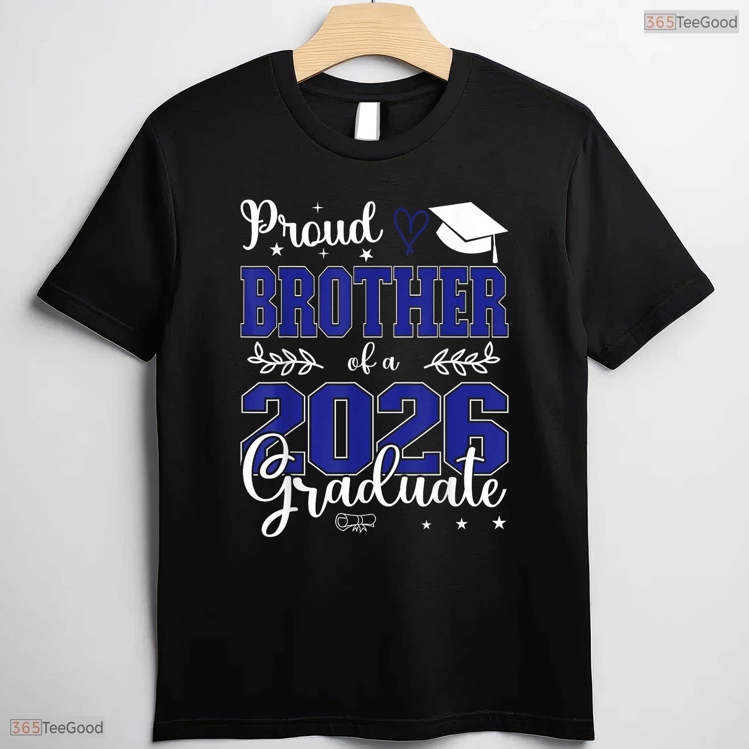 Proud Brother Of A Class Of 2026 Graduate Matching Family Party Shirt