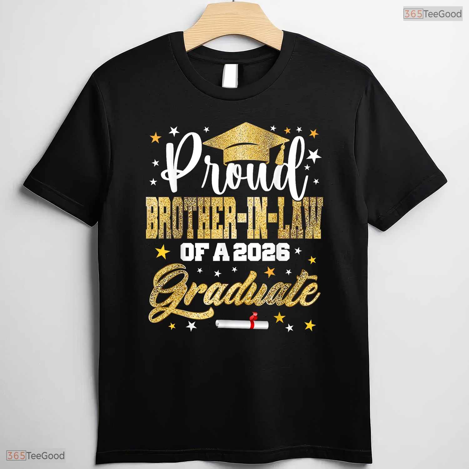 Proud Brother In Law Of A 2026 Graduate University Commencement Party Shirt