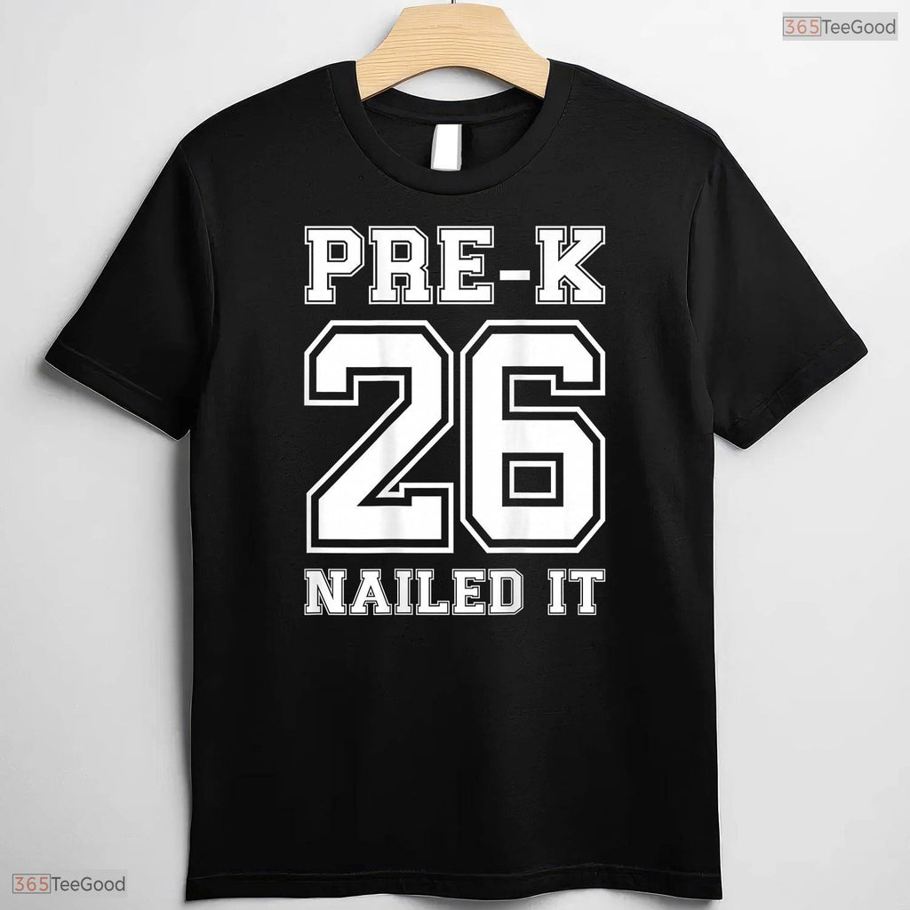 Pre K Grad 2026 Nailed It Cute Preschool Graduation Moving Up Ceremony Shirt