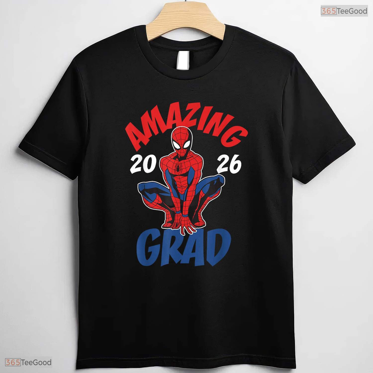 Comic Book Hero Style Amazing Graduation Class Of 2026 Senior Student Party T-Shirt
