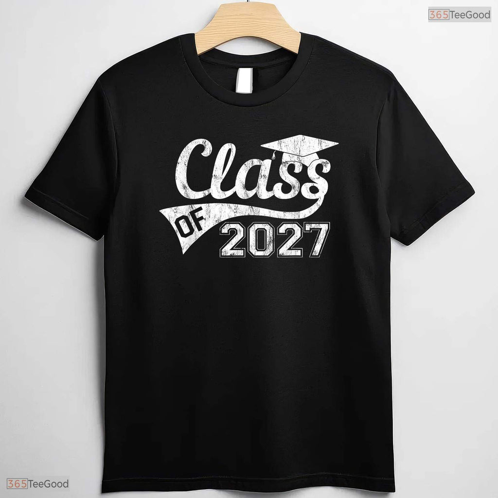 Class Of 2027 Graduation High School Senior First Day Of School T-Shirt