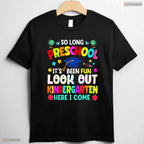 Cute So Long Preschool Graduation Graduate Teacher Kid Boy And Girl Matching T-Shirt