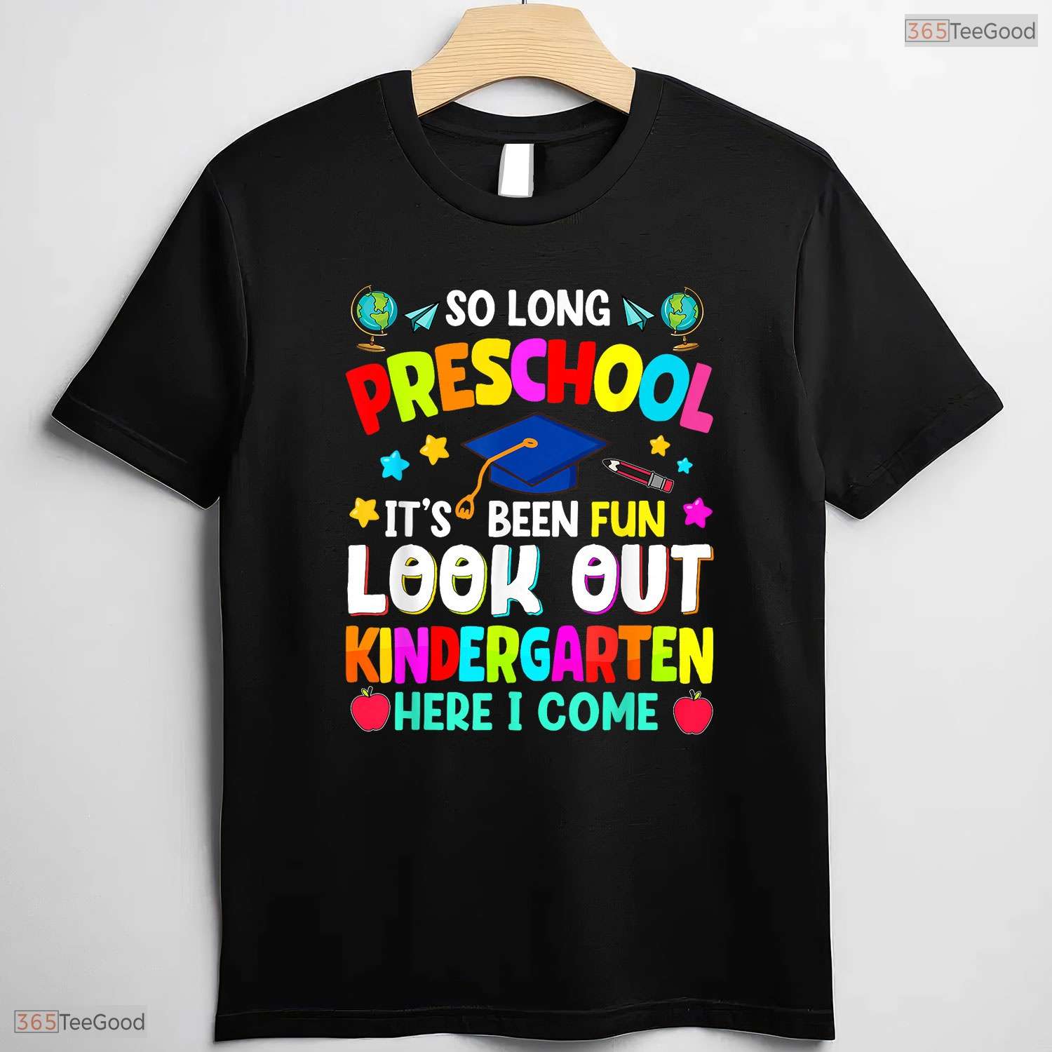Cute So Long Preschool Graduation Graduate Teacher Kid Boy And Girl Matching T-Shirt