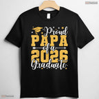 Proud Papa Of A 2026 Graduate High School Senior Dad Matching Family T-Shirt