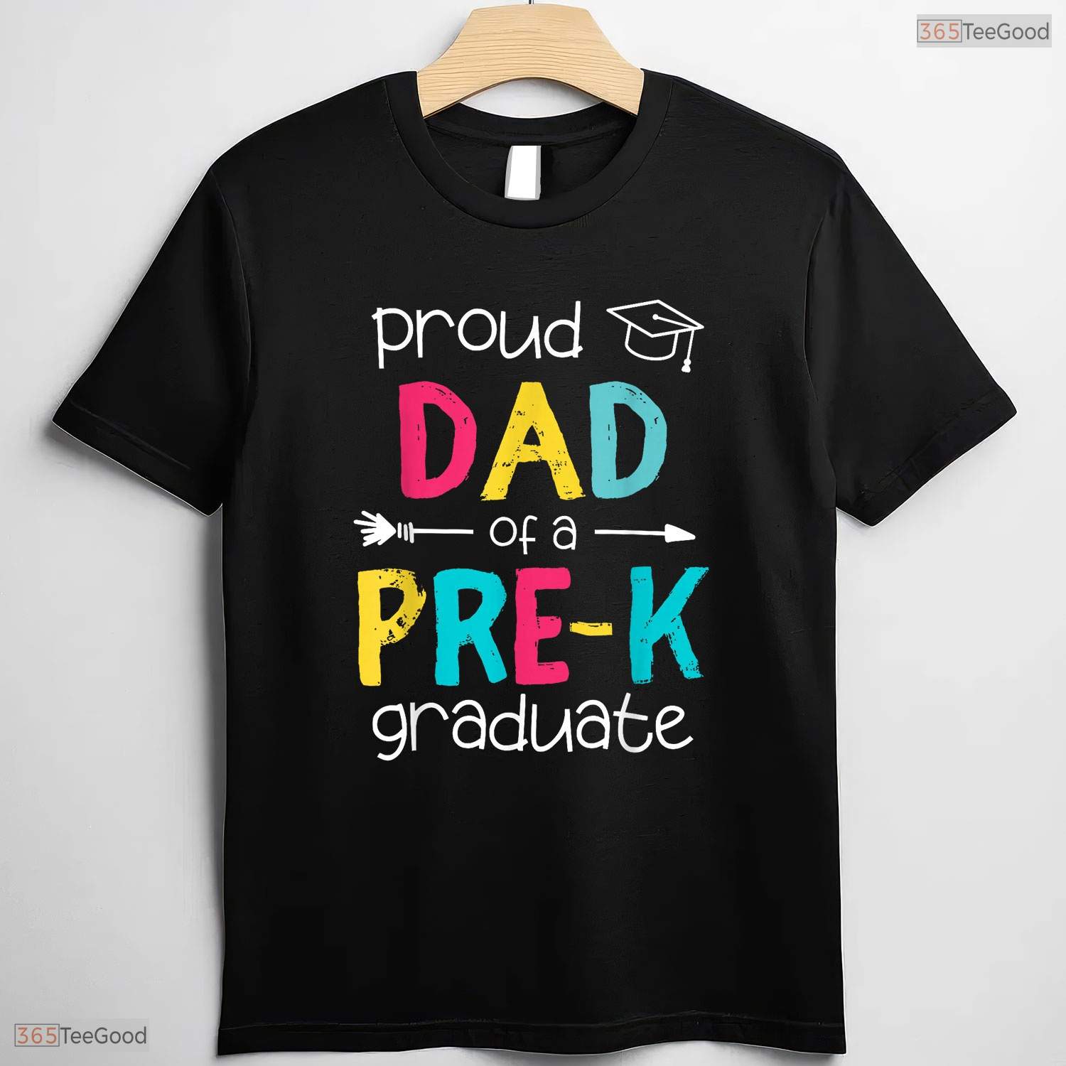 Proud Dad Pre K Preschool Family Matching Early Childhood Graduation T-Shirt