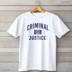 Future Criminal Justice Major College Graduate Law Degree Graduation Party T-Shirt
