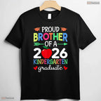 Proud Brother Of A 2026 Kindergarten Graduate Early Childhood Moving Up Ceremony Shirt