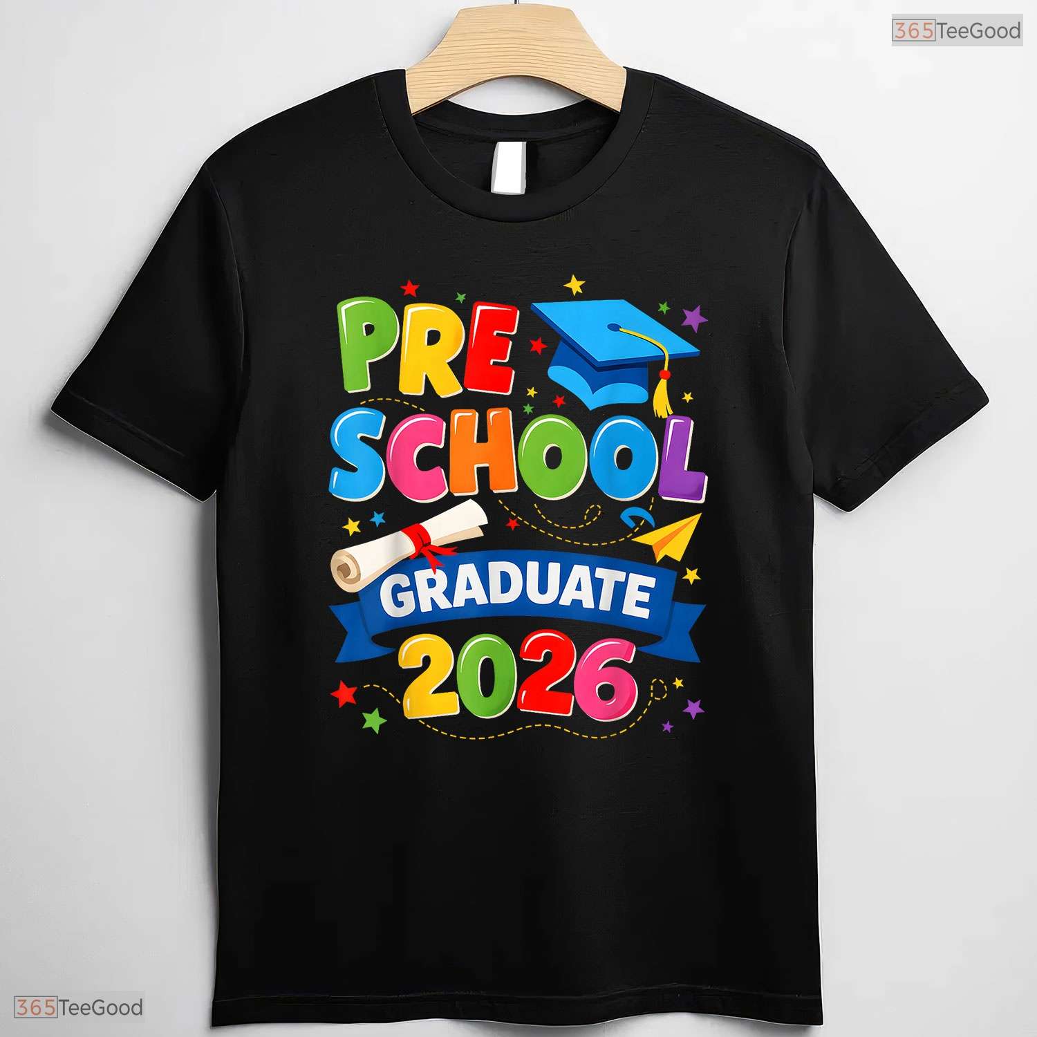 Awesome Preschool Graduation 2026 Pre-K Graduate Kids Boys And Girls Party T-Shirt