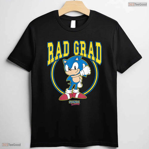 Awesome Fast Blue Gamer Character Rad Grad Thumbs Up Graduation Boys T-Shirt