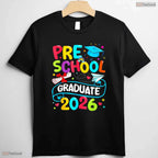 Hilarious Preschool Graduate 2026 Pre-K Grad Funny School Graduation T-Shirt