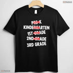 Awesome Goodbye 2nd Grade Nailed It Graduation Hello 3rd Grade Kids T-Shirt
