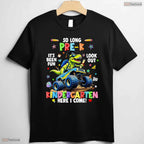 Awesome So Long Pre-K Kindergarten Here I Come Graduation Boys Day T-Shirt