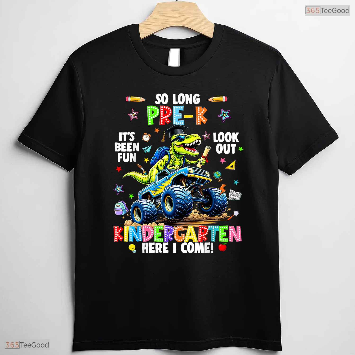 Awesome So Long Pre-K Kindergarten Here I Come Graduation Boys Day T-Shirt