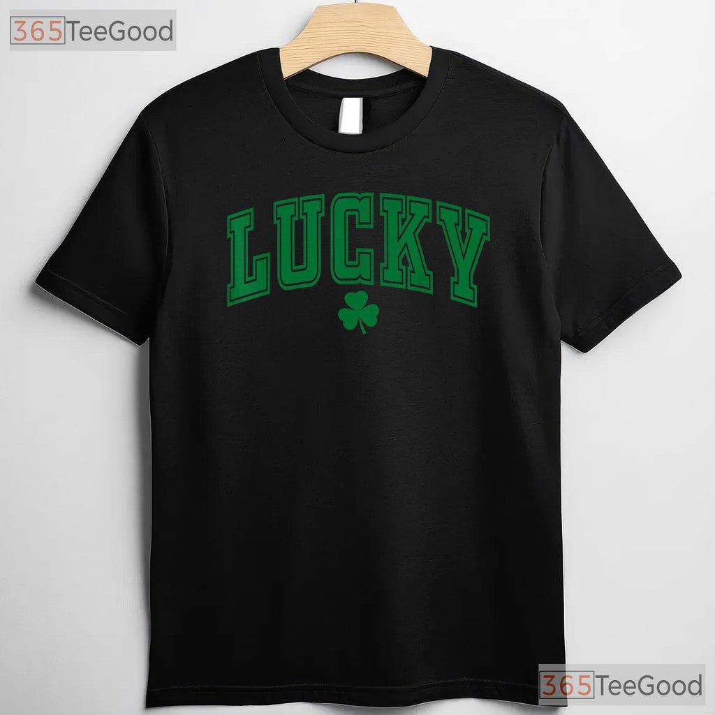 Lucky Shamrock St Patricks Day T-Shirt Classic Irish Green Men Women