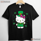 Hello Kitty Leprechaun Suit St Patricks Day T-Shirt Cute Sanrio Irish Green