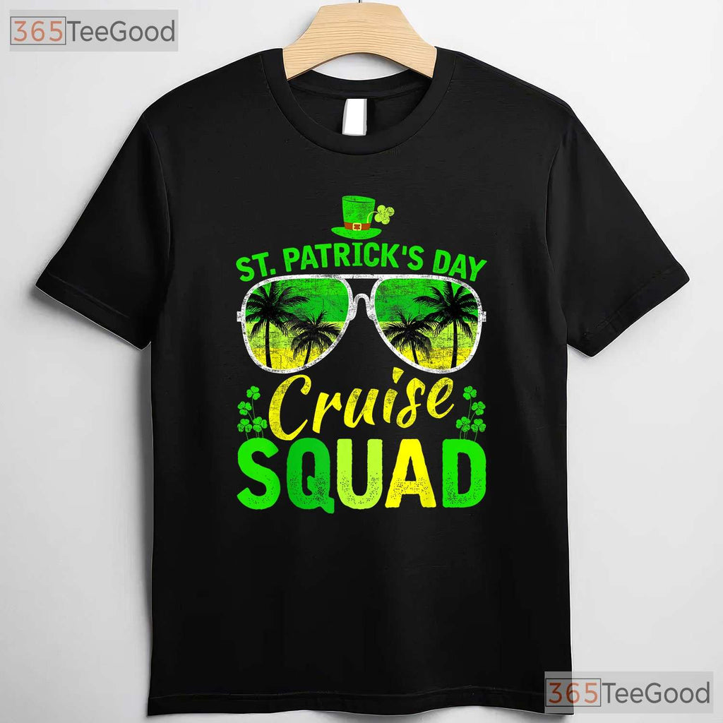 Cruise Squad 2026 St Patricks Day T-Shirt Funny Family Matching Travel Tee