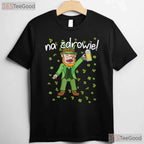 Na Zdrowie Polish Cheers St Patricks Day T-Shirt Poland Irish Flag Gift