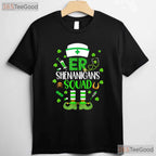 ER Nurse Shenanigans Squad St Patricks Day T-Shirt Emergency Room Crew Tee