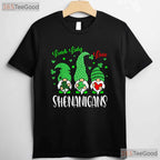 Lunch Ladies Love Shenanigans Gnome St Patricks Day T-Shirt Cafeteria Squad