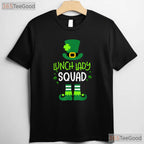 Lunch Lady Squad St Patricks Day T-Shirt Funny School Cafeteria Matching
