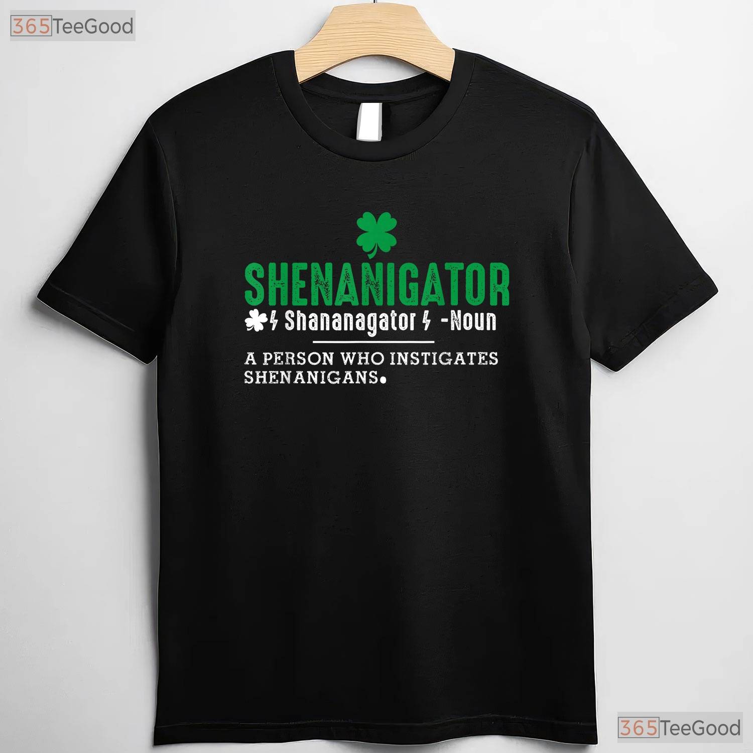 Shenanigator Definition Funny St Patricks Day T-Shirt Irish Trouble Maker