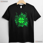Celtic Knot Irish Shamrock St Patricks Day T-Shirt Traditional Green Tee