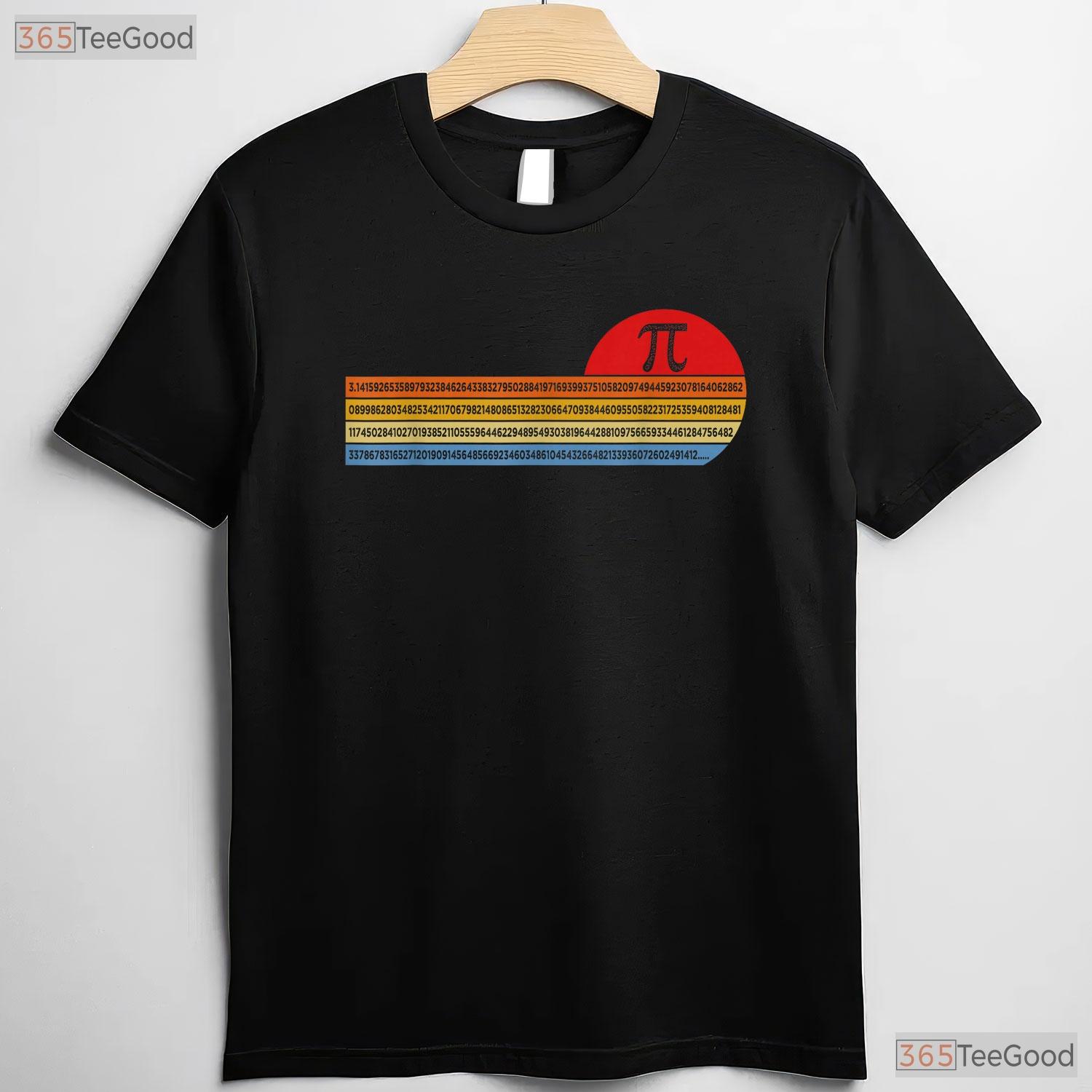 Vintage Pi Day 3 - 14 T-Shirt Retro Math Teacher Student Geek Distressed