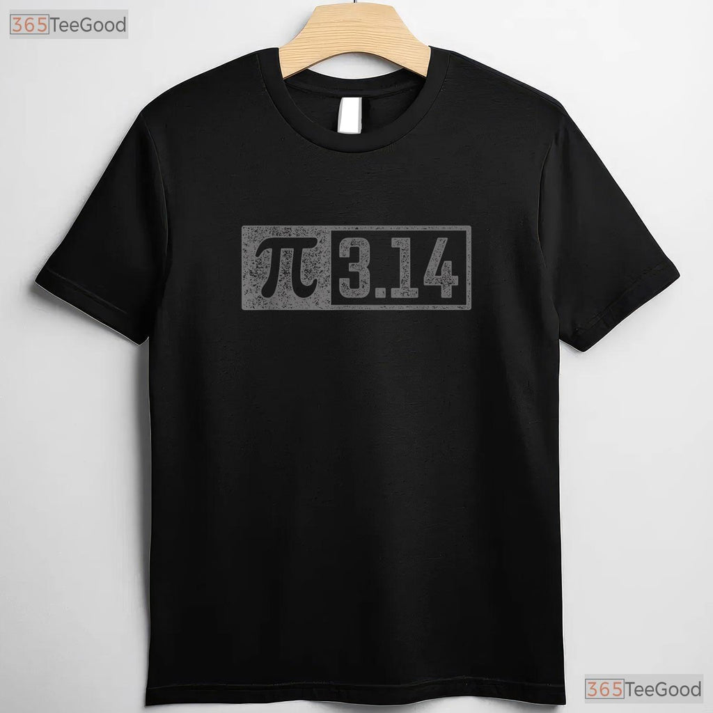 Vintage Pi Shirt for Teacher 3 - 14 Digits Happy Pi Day Retro Style Tee