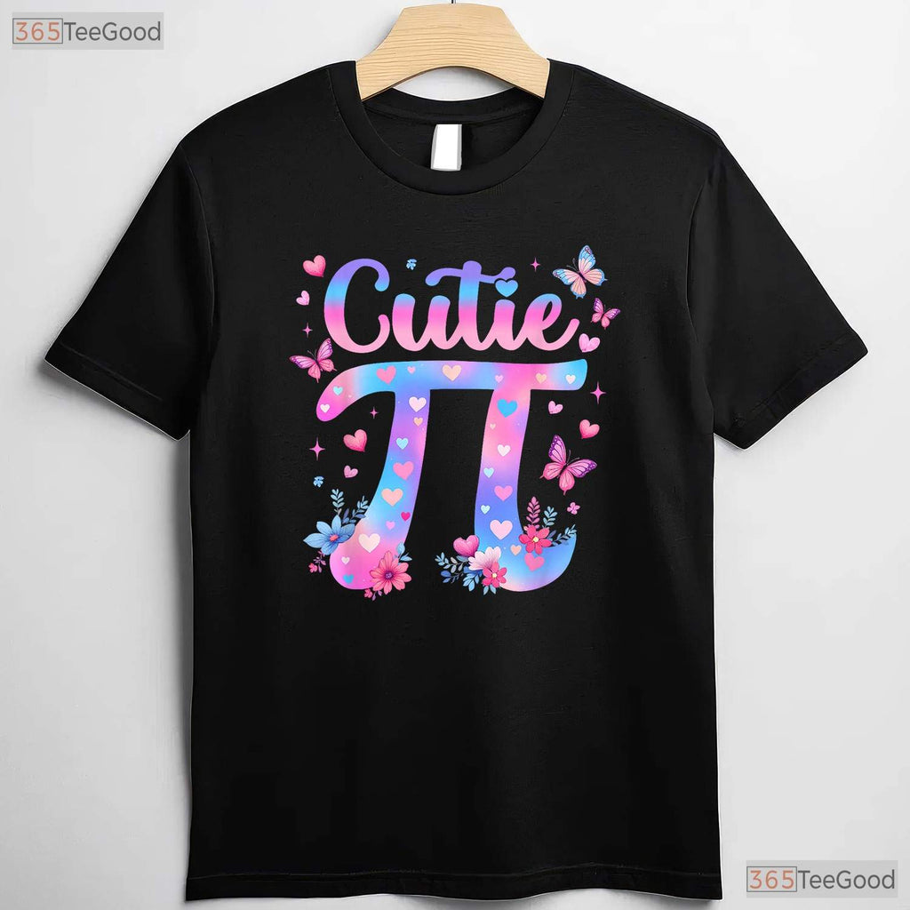 Cutie Pi Day Women Kids Men Toddler T-Shirt Math Teacher Student Gift