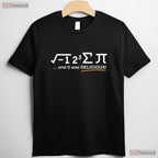I Ate Some Pi Funny Pi Day T-Shirt Math Lover Foodie Pun Humor Gift Tee